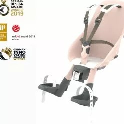 Urban Iki By OGK Urban Iki Barnestol Frontmonteret Lyserød/Hvid