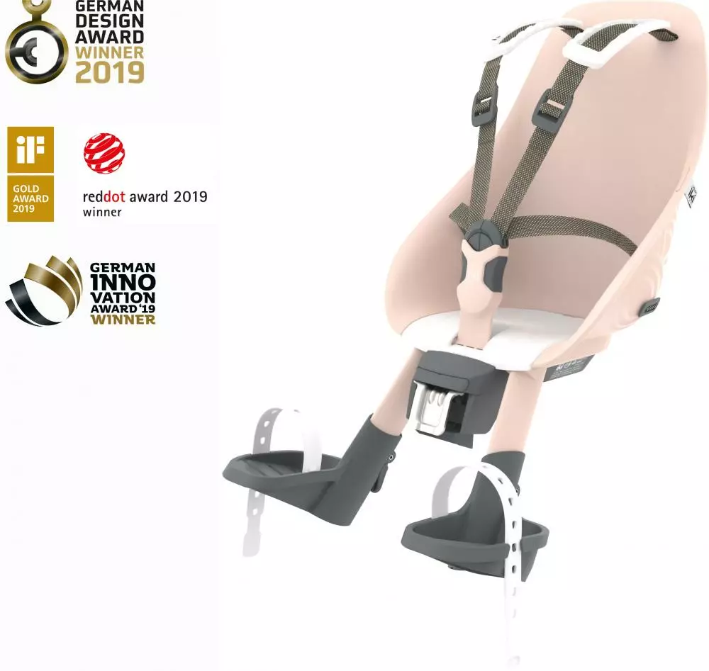 Urban Iki By OGK Urban Iki Barnestol Frontmonteret Lyserød/Hvid 1 Urban Iki By OGK Urban Iki Barnestol Frontmonteret Lyserød/Hvid