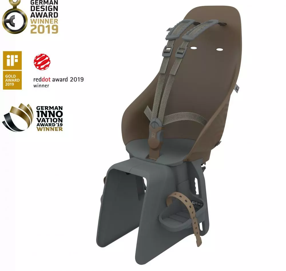 Urban Iki By OGK Urban Iki Barnestol Bagmonteret Bagagebærer Brun/Sort 1 Urban Iki By OGK Urban Iki Barnestol Bagmonteret Bagagebærer Brun/Sort