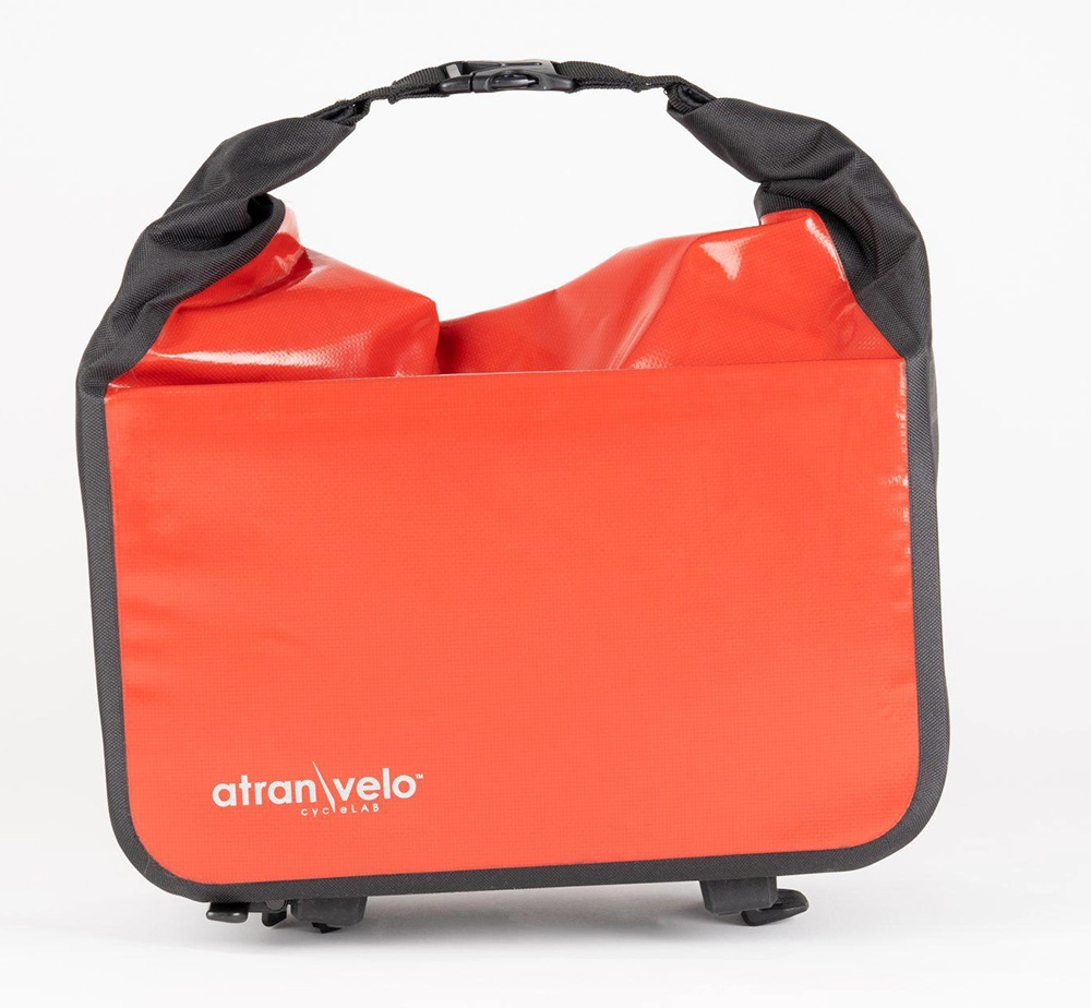 Atran Velo Travel Top Taske Med AVS Rød 3 Atran Velo Travel Top Taske Med AVS Rød - Billede 3