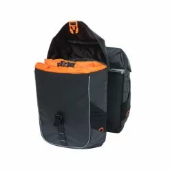 Basil Mik Miles Tarpaulin Dobbelt Sort/Orange 34 L -Cykeltasker Salg Basil Mik Miles Tarpaulin Dobbelt So 1602242007 03