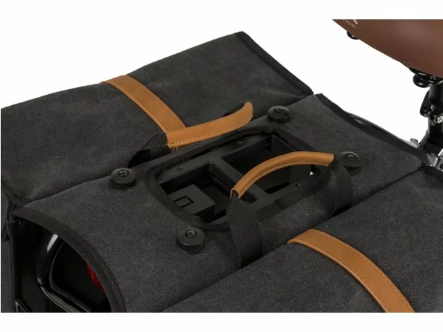 Fastrider Fastrider Double Cykeltaske Antracit 2 Fastrider Fastrider Double Cykeltaske Antracit - Billede 2