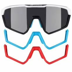 Force Apex Cykelbriller Kontrast Linse Hvid / Blå -Cykeltasker Salg Force Apex Cykelbriller Kontrast lin 1629723626 02