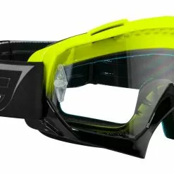 Force Grime Downhill Brille Sort/fluo Med Klar Linse
