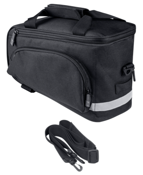 Force Slim Bud Cykeltaske Til Bagagebærer 9L 1 Force Slim Bud Cykeltaske Til Bagagebærer 9L