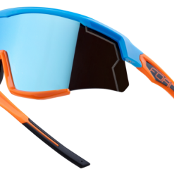 Force Sonic Cykelbriller Blå/Orange Blå Linse
