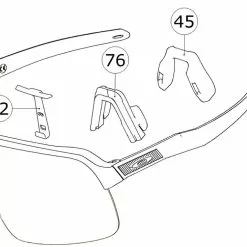 Oakley Sutro Lite Nose Pad Sort