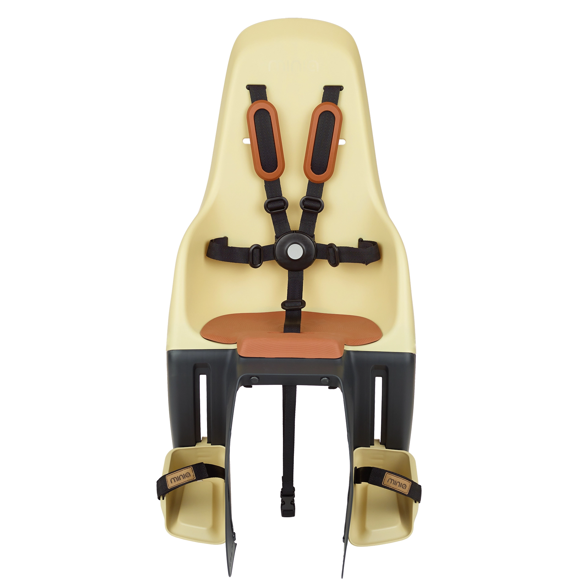 Polisport Minia Cykelstol Til Bagagebærer Moon Yellow 3 Polisport Minia Cykelstol Til Bagagebærer Moon Yellow - Billede 3