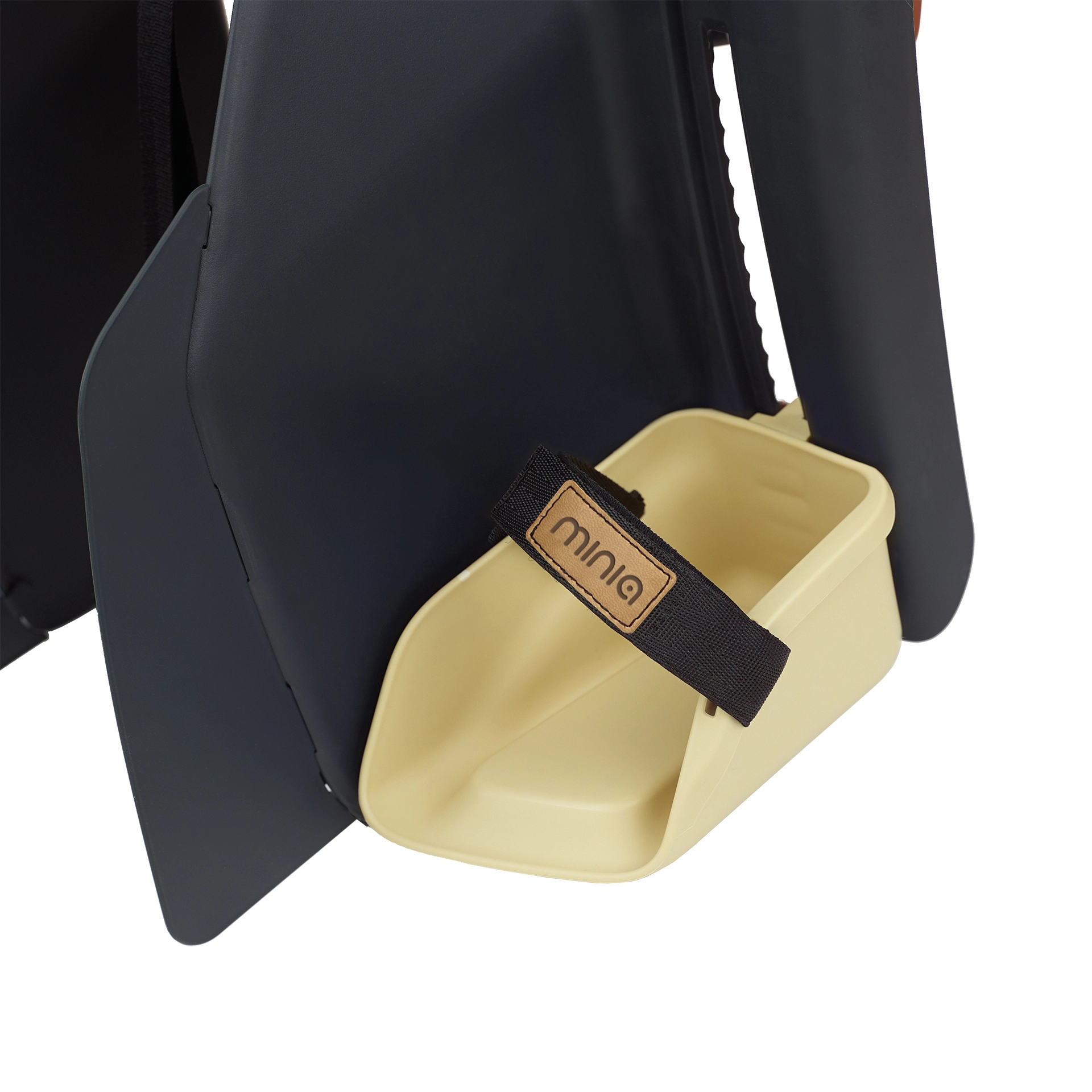 Polisport Minia Cykelstol Til Bagagebærer Moon Yellow 6 Polisport Minia Cykelstol Til Bagagebærer Moon Yellow - Billede 6