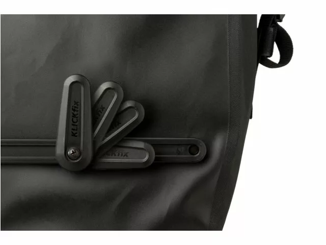 Agu Shelter Clean Rear Pannier Large Black Reflective 3 Agu Shelter Clean Rear Pannier Large Black Reflective - Billede 3