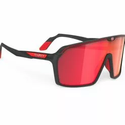 Rudy Project Spinshield Cykelbriller Multilaser Rød / Sort