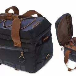 Basil Miles Cykeltaske Til Bagagebærer7 Liter Sort/Brun